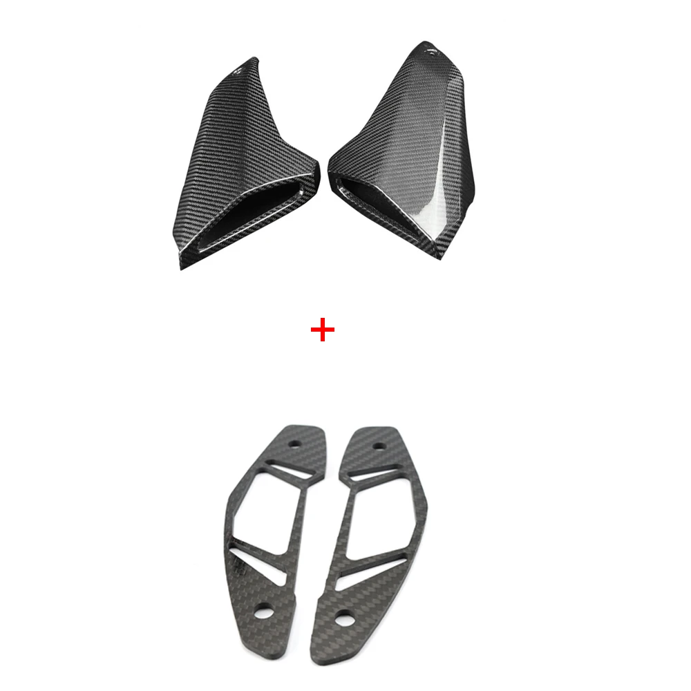 Air Cover and Side F PrePreg углеродное волокно(сухой углерод) бак боковые обтекатели воздухозаборника Крышка для Yamaha MT-09 MT09 FZ09 FZ-09 2013 - Цвет: Air Cover and Side F
