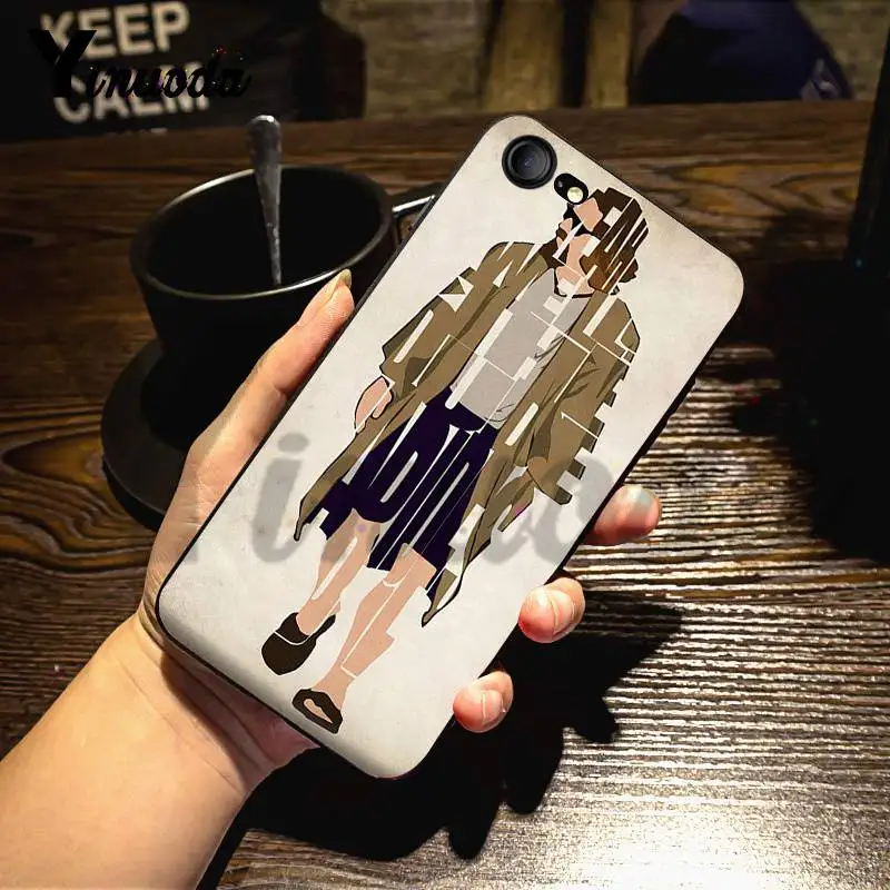 Yinuoda для iphone 7 6 X чехол фильм Большой Lebowski блестящий красочный чехол для телефона для iphone 7X6 6S 8 Plus X 5 5S SE 5C