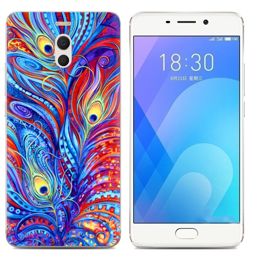 Meizu M6Note Case M6 Note 5.5&quot Cover Soft Tpu Back Phone For Silicone Cartoon |