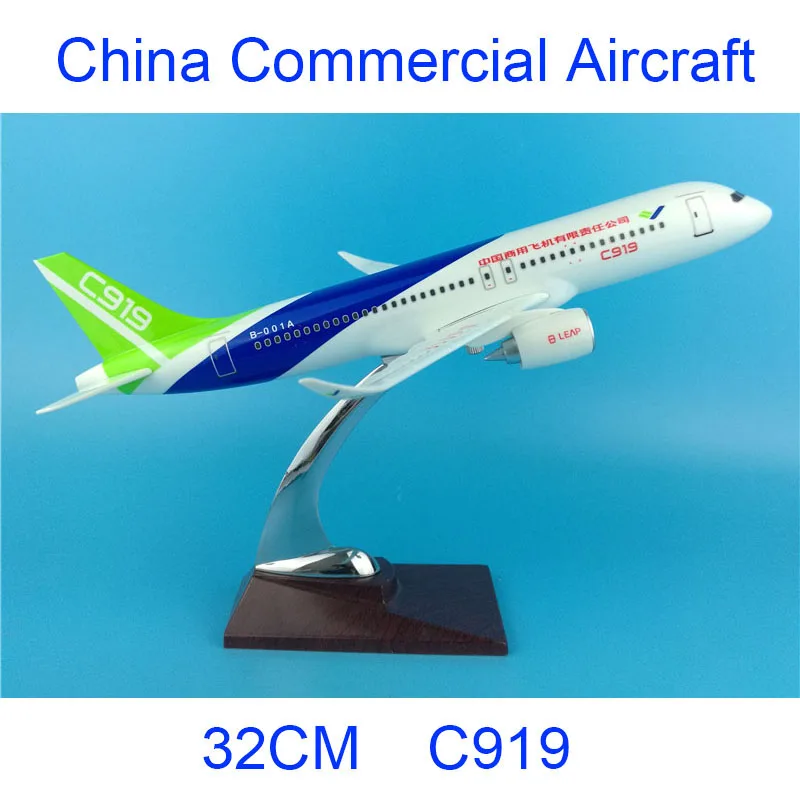 32 см 1:200 COMAC C919 модель из металлического сплава Air China Airlines с базой Airbus пластиковый