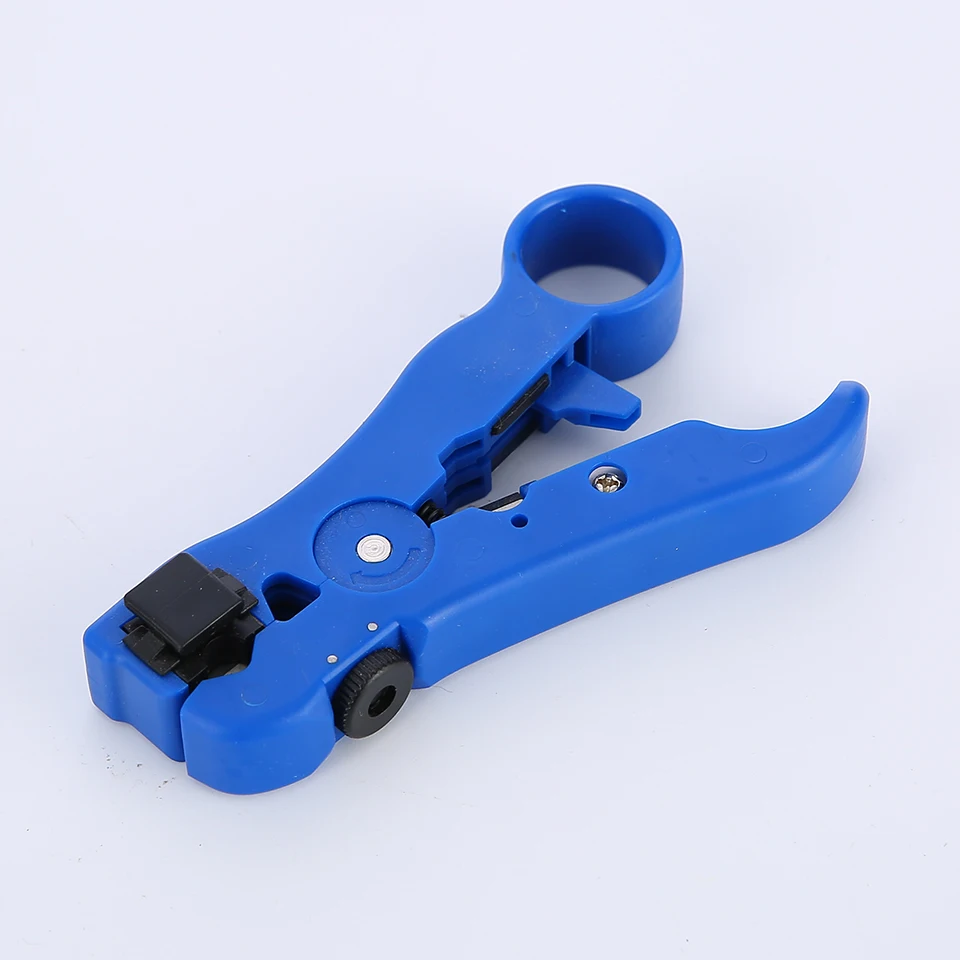 Wire stripper tool cable for RG59 RG6 RG7 RG11 coaxial universal stripping plier round and flat |