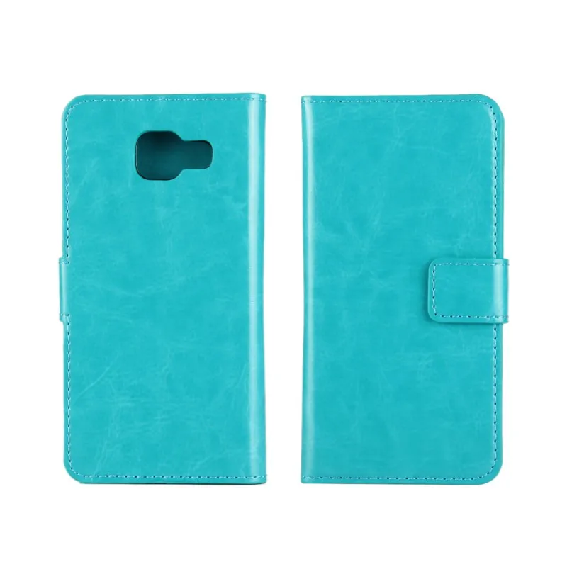 Чехол-книжка из искусственной кожи с рисунком Crazy Horse для Samsung Galaxy J3 2016/A9/A5 2016/A3 2016