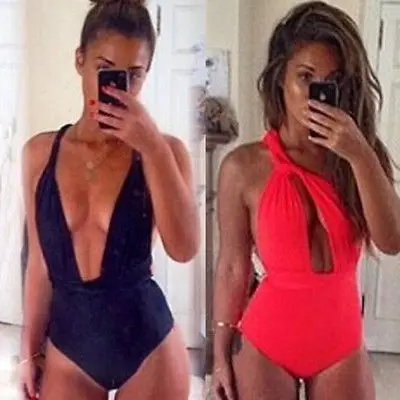 2017 Сексуальное Женское бикини бандажный сексуальный мягкий V-образный вырез