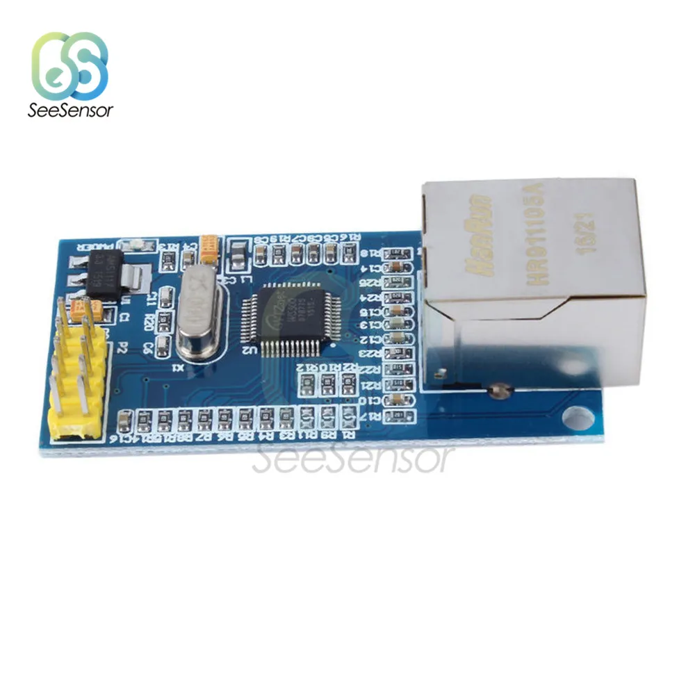 Сетевой модуль Ethernet W5500 аппаратное обеспечение TCP / IP 51/STM32 программа