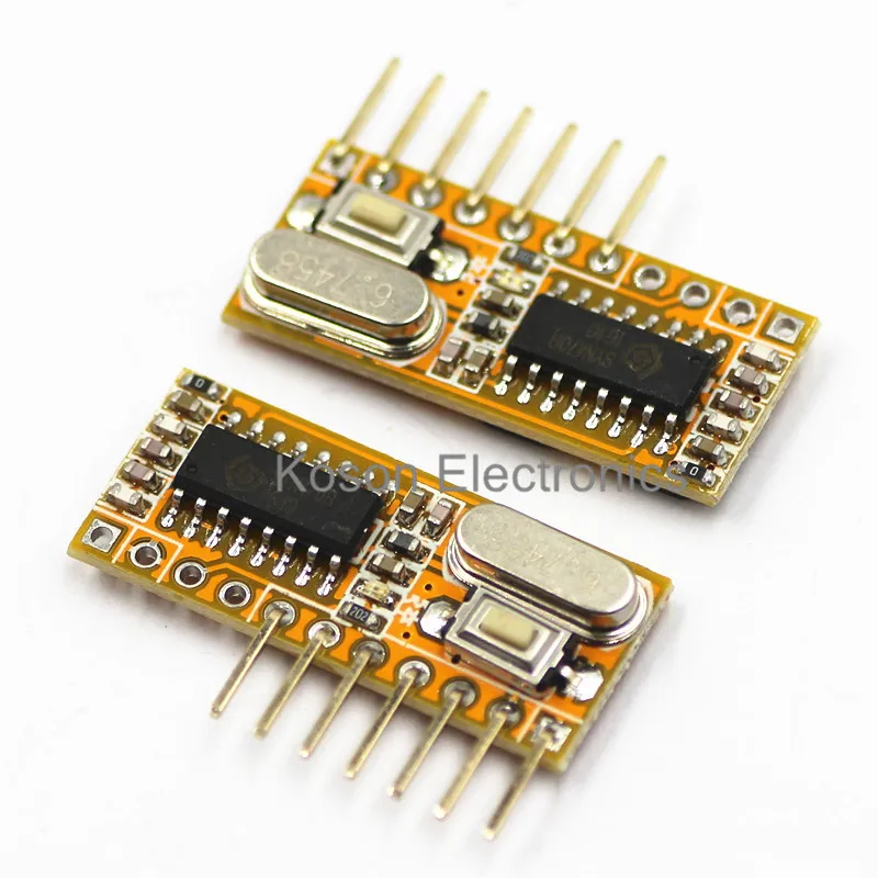 RXC6 433 мгц супергетеродинный беспроводной приемник обучающий код для Arduino/AVR|code|code