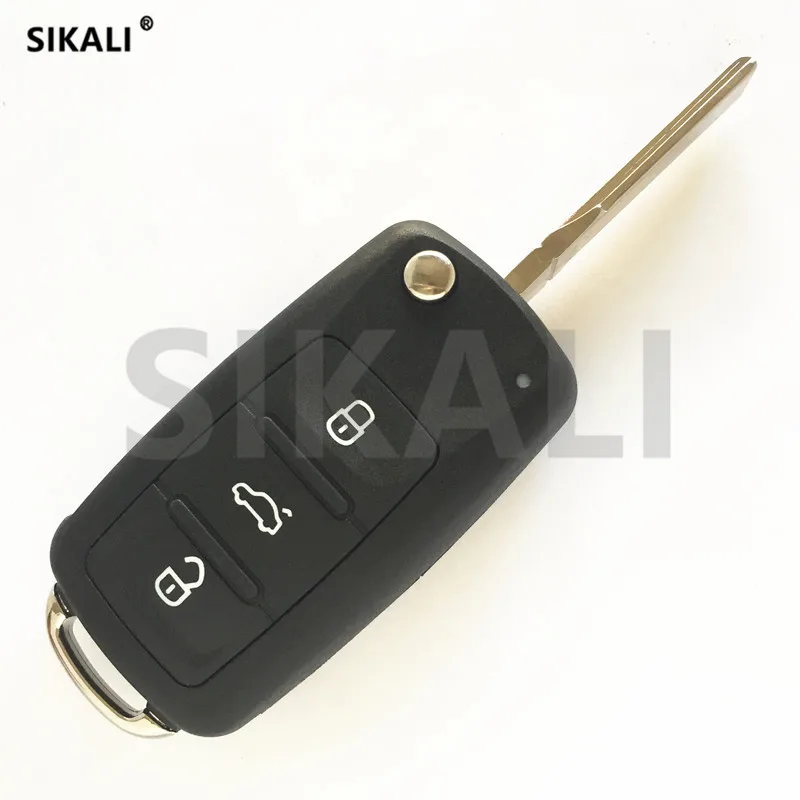 Автомобильный Дистанционный ключ SIKALI 434 МГц ID48 для SEAT 7N5837202H Alhambra/Altea/Ibiza/Leon/Mii/Toledo