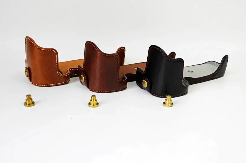 Новый комплект из искусственной кожи на половину тела чехол для камеры Canon 80D