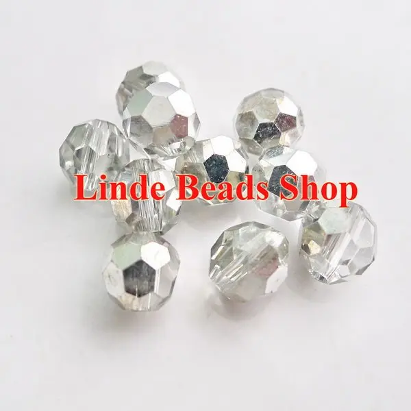 

Free shipping AAA Top Quality 6mm Crystal Half-Silver Coating colour Crystal 5000 Round faced Beads 600pcs/lot RB0600448