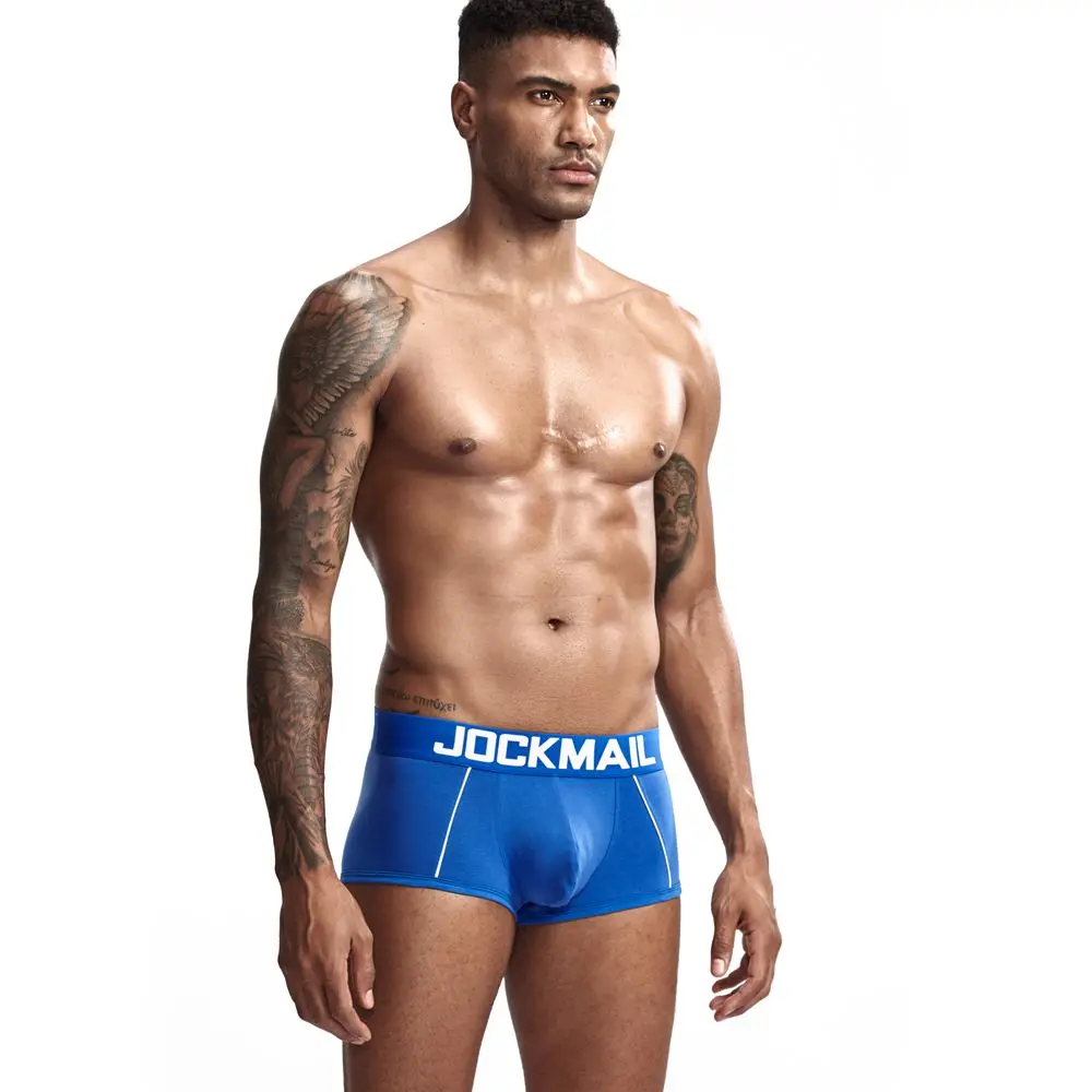 JOCKMAIL, Мужская одежда,, боксеры, шорты, мужские боксеры, мужское нижнее белье, хлопок, дышащие, сексуальные, cueca, боксеры, ropa interior hombre slip