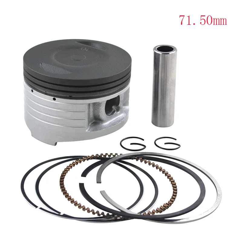 71.50mm Piston Kit Мотоцикл 70,75 мм~ 71,5 мм поршневые кольца для YAMAHA ST225 мустанга 1997 TT225 TTR225 99-04 TTR230 TW225E XT225 TT R 225 230 225E - Цвет: 71.50mm Piston Kit