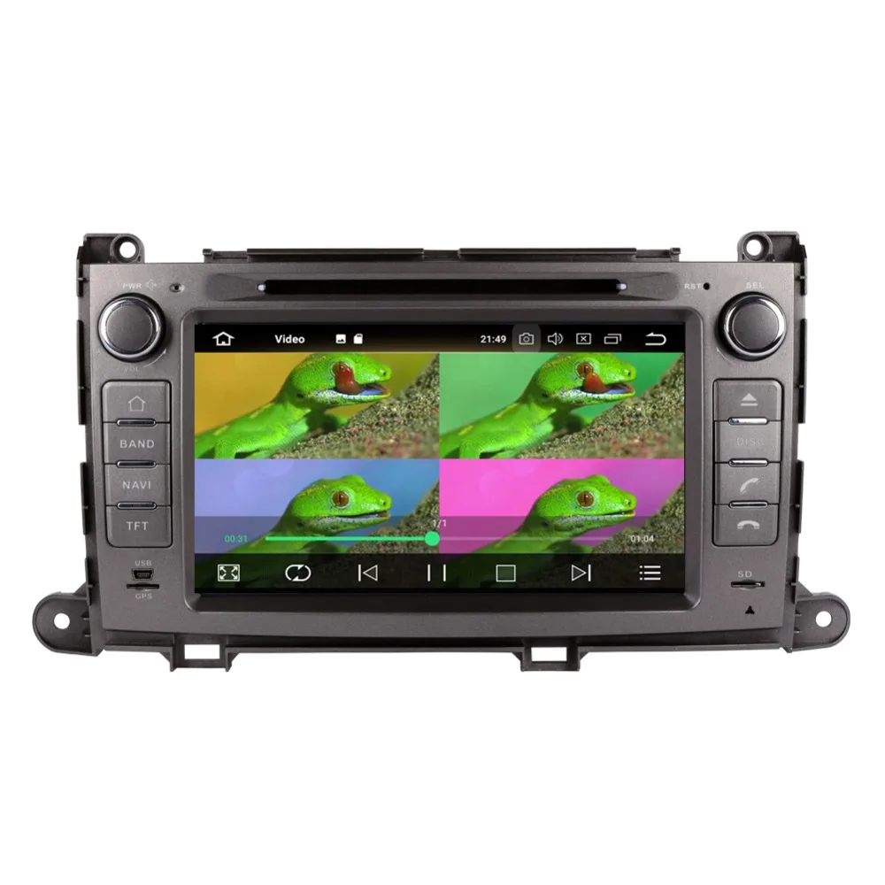 4 ГБ ОЗУ Android 8 0 Восьмиядерный автомобильный ПК CD DVD плеер головное устройство для