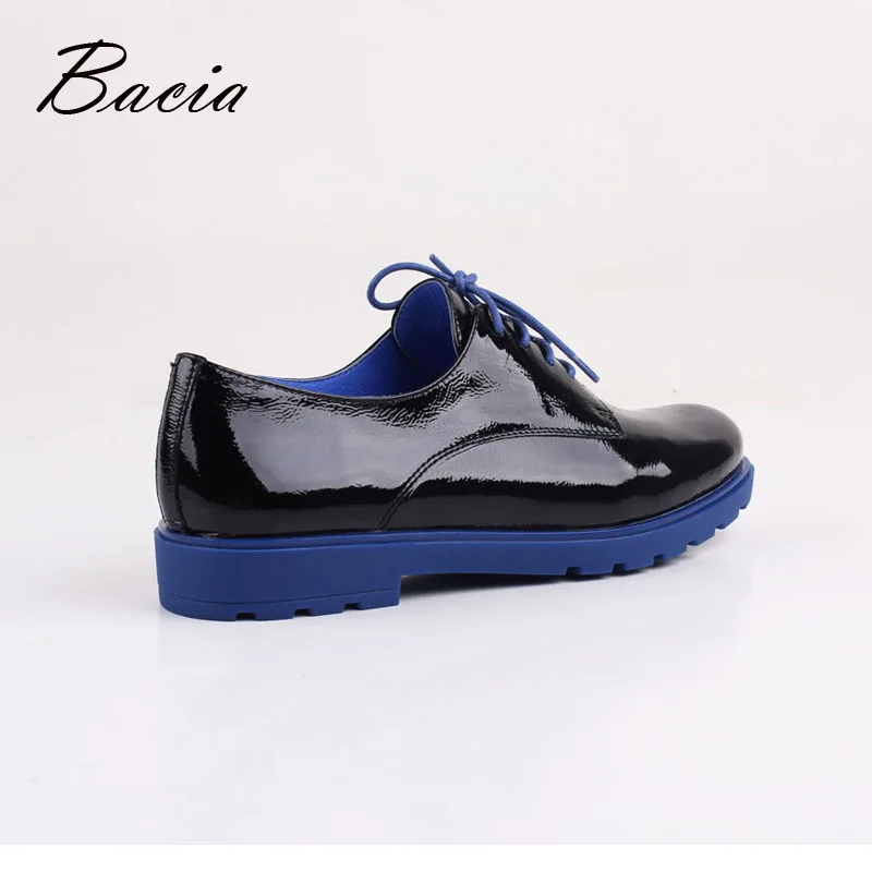 Bacia/Женская качественная обувь на плоской подошве из натуральной кожи шнуровке