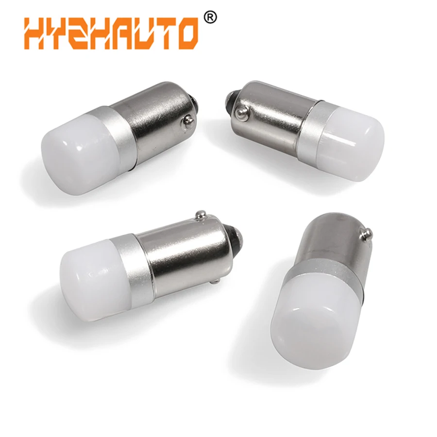 HYZHAUTO 10 шт. T4W H6W T11 BA9S Светодиодные лампы чистый белый 12 в светильник s 6000K