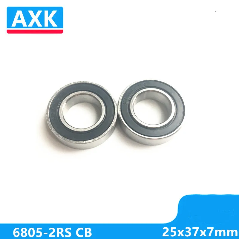 Axk 6805 2rs 61805 Si3n4 Гибридный Керамический шарикоподшипник с глубоким желобом 25x37x7 мм