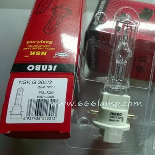 GOOD! Quick stage lighting beam computer shaking his head bulb NSK G300W / 2 W056