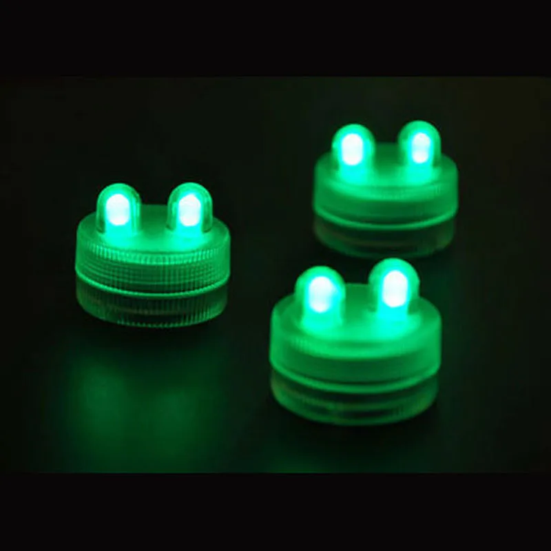 Суперъяркий двойной погружной светодиодный светильник для чая цветочный