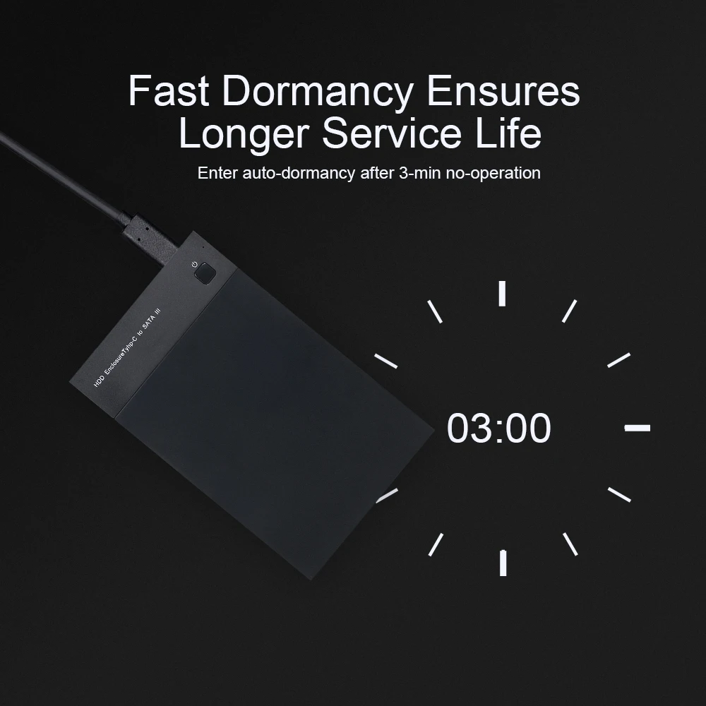 Чехол для HDD корпус USB3.1 type-C для жесткого диска док-станция 2,5/3,5 дюйма Sata для USB для HDD SSD для телевизора/компьютера/PS4