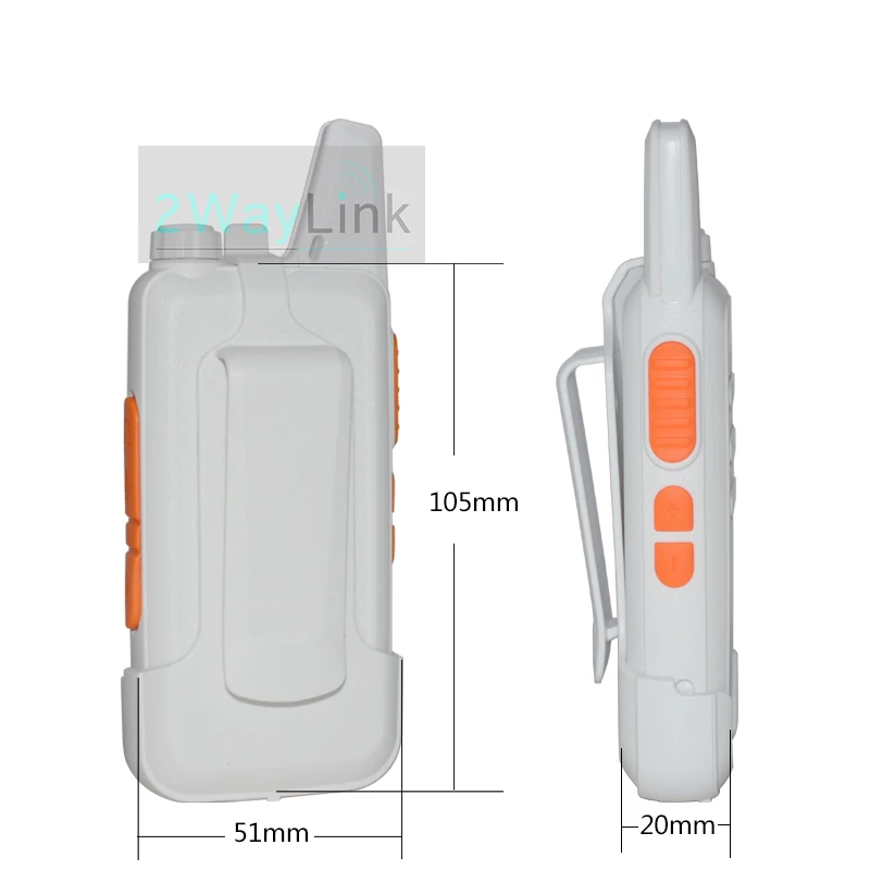 2 шт. WLN KD C1 мини радио 5 Вт иди и болтай Walkie Talkie UHF приемно рации RT22 ZT X6 удобный Ham