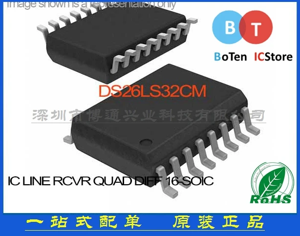 100% new origina LINE RCVR QUAD DIFF 16-SO DS26LS32CM Free shipping best match |