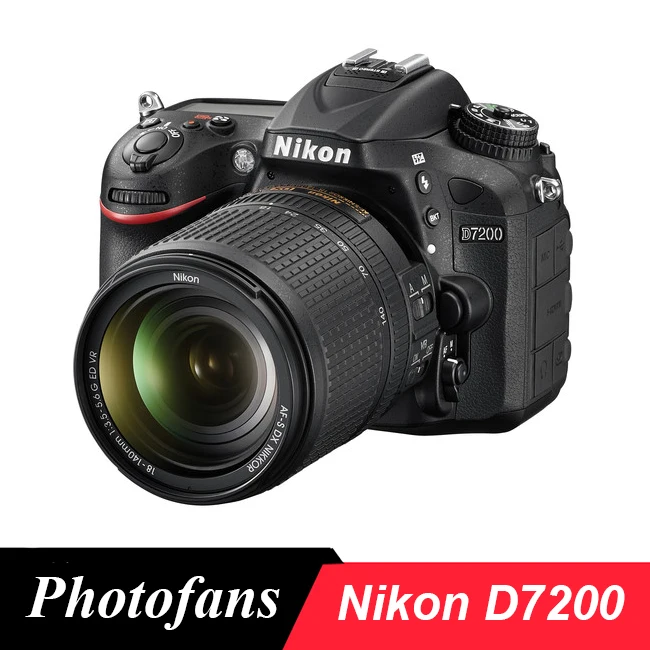 Камера Nikon D7200 DSLR с объективом 18-140 мм