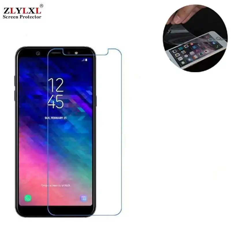 3 шт HD экран для samsung GALAXY A6 2018 SM A600FN Защитная пленка экрана|Защитные стёкла и плёнки