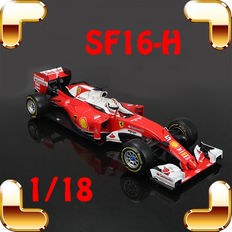 Рождественский подарок модель Φ F1 1/18 Коллекционная гоночного автомобиля