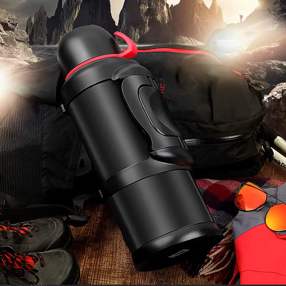 Термос с вакуумной изоляцией широким горлышком-BPA-18/8 термос из нержавеющей стали