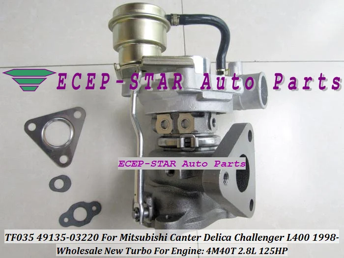 Турбо для MITSUBISHI Canter турбо Delica Challenger L400 1998 4M40 4M40T 2.8L D 49135 03210 03200 ME190511 ME202466| |