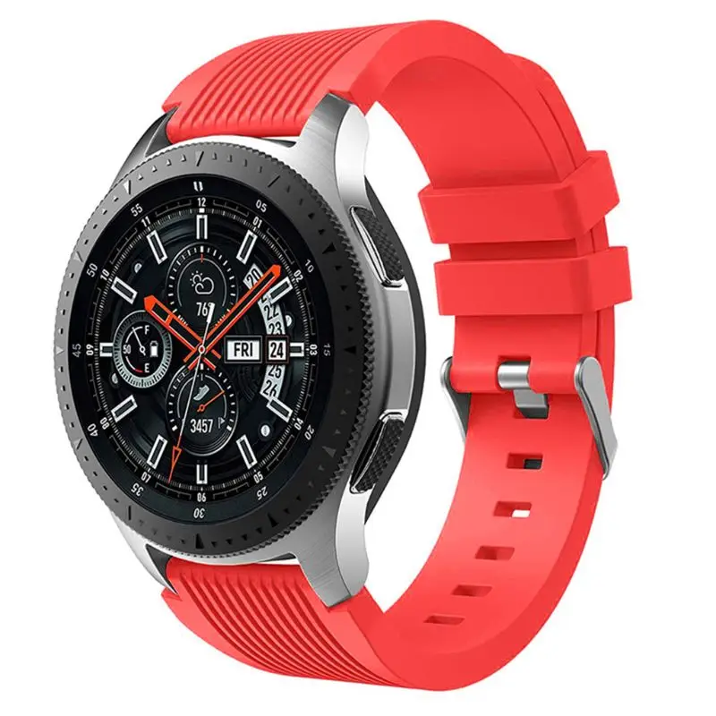Силиконовый ремешок на запястье для Samsung Galaxy Watch 46 мм SM R800 Смарт часы Gear S3 Frontier