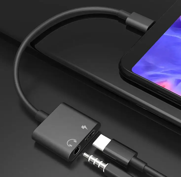 Кабель адаптер с USB C на разъем 3 5 типа для Huawei P20 Pro Xiaomi Mi 6 8 Note3 Mix Type мм AUX конвертер
