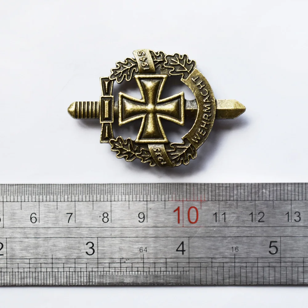 

WW2 GERMAN WEHRMACHT WH MILITARY BADGE 1935-1945 WITH IRON CROSS-50052