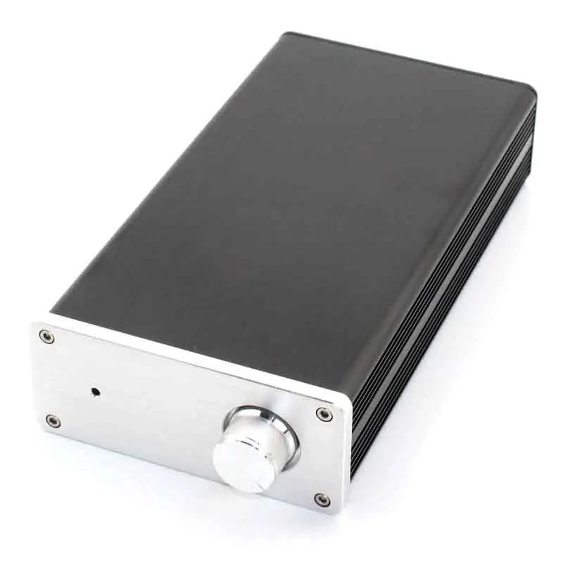 KYYSLB 116*50*208mm DIY Box Home Audio WA110 Mini All Aluminum Amplifier Chassis Amplifier Case Power Box AMP Enclosure Case