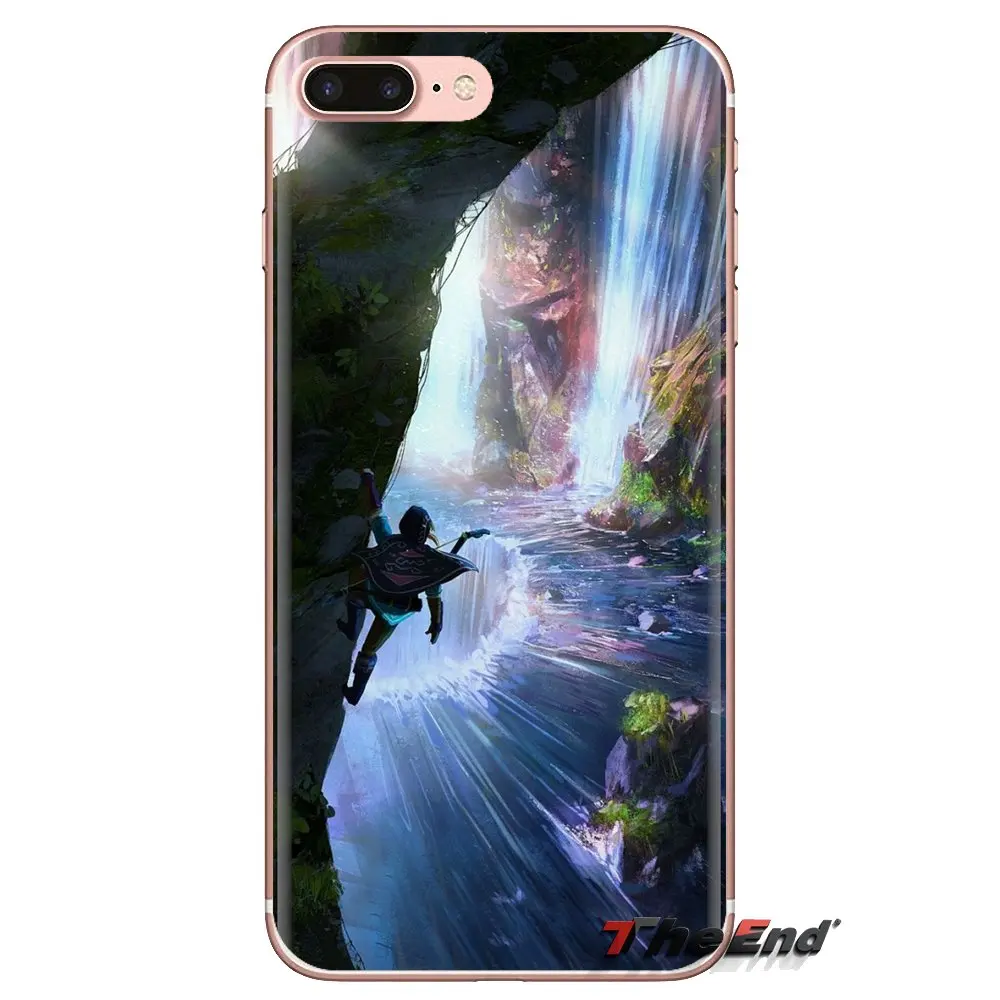 Для Samsung Galaxy S3 S4 S5 Mini S6 S7 Edge S8 S9 S10 Plus Note 3 4 5 8 9 Мягкие прозрачные чехлы Legend of zeldas