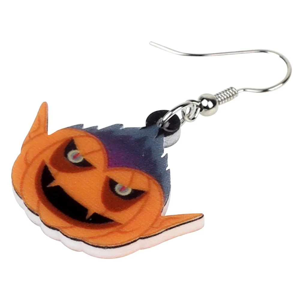 Аксессуары WEVENI для женщин акриловые серьги-подвески в форме капли виде тыкв