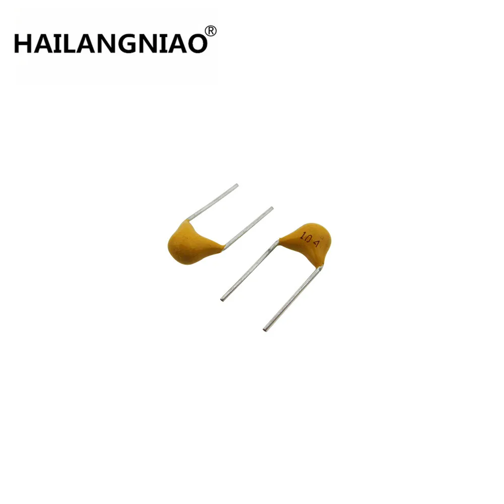 

100pcs 0.1uF 100NF 50V 104 Multilayer Monolithic Ceramic Capacitor D