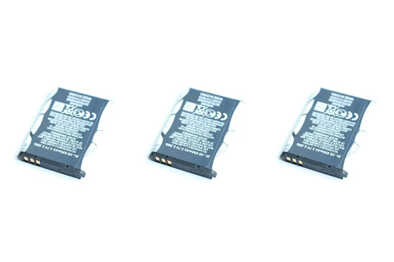 Ciszean 3 шт./лот 890 мА/ч BL 5B запасная батарея для Nokia 3230/5070/5140/5140i/5200/5300/5500/6020/6021/6060/6070/6080 и