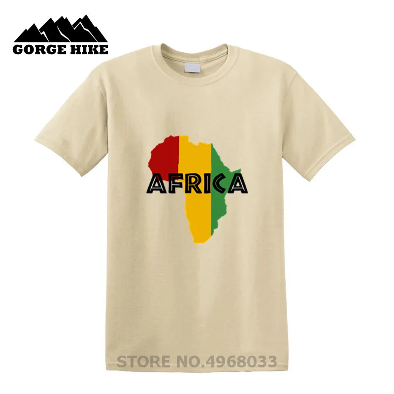 Africa Rasta A tribute to motherland Mama in a rasta reggae стильные мужские футболки с круглым вырезом