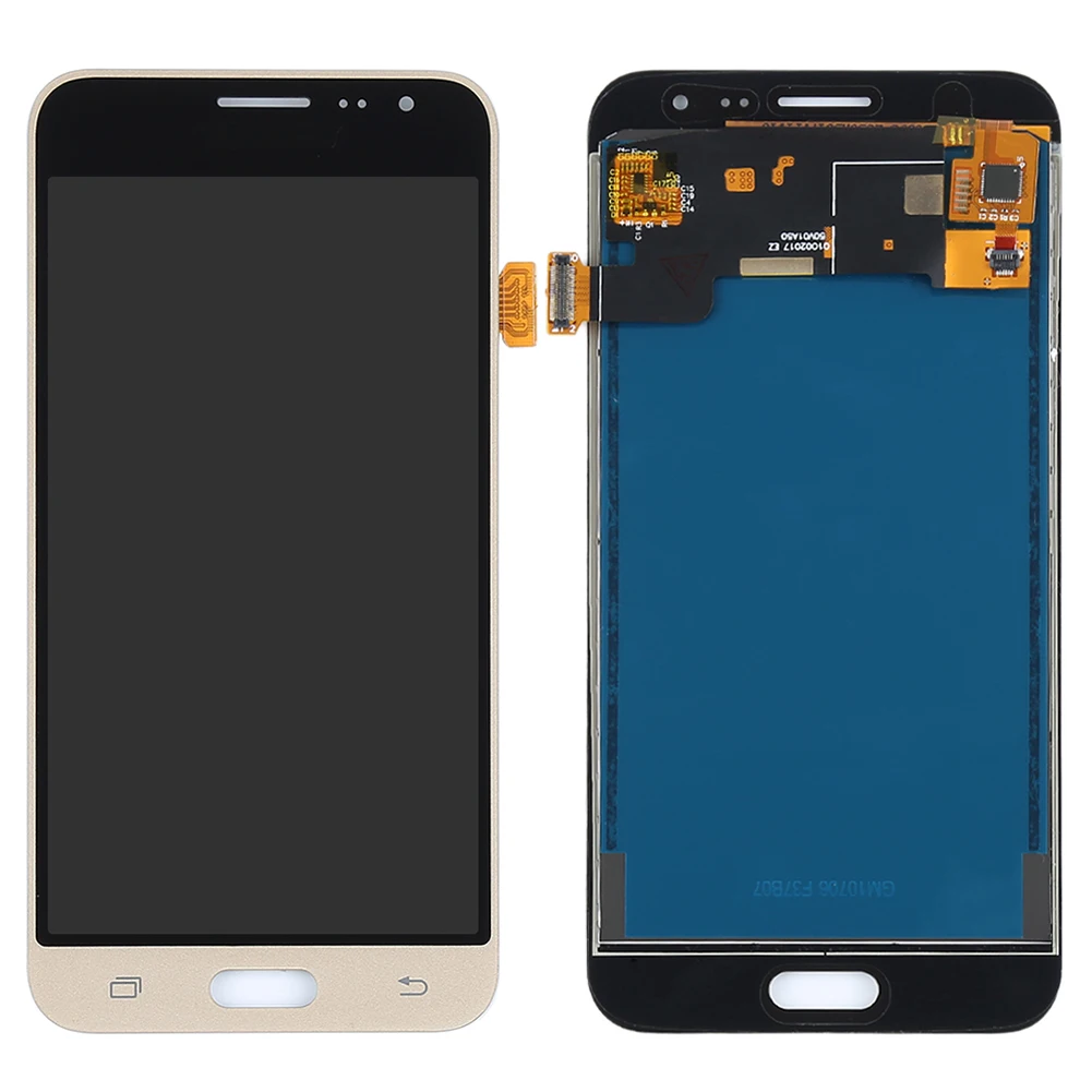 Gold Without Frame J3 j320f ЖК-дисплей для samsung Galaxy J3 экран J320 J320F J320M ЖК-дисплей дигитайзер сенсорный экран для samsung j3 ЖК-рамка - Цвет: Gold Without Frame