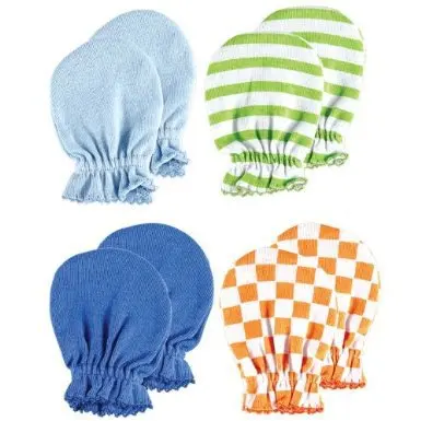 Near Cutest 4pcs/lot Baby Mittens Full Finger Gloves Infant | Детская одежда и обувь