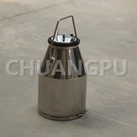 25l stainless steel201 milk can milk bucket for goat milking machine