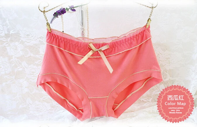 Женское нижнее белье из бамбукового волокна кружевное хлопковое 2047 #7137