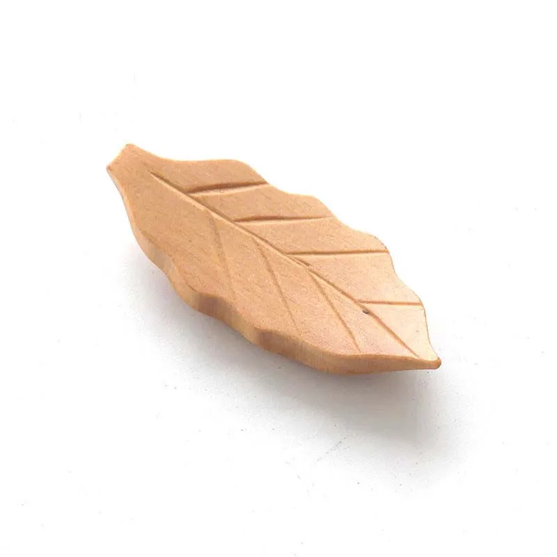 Wood Color Tofok 1 шт., деревянные палочки для еды, держатель в форме листа, подставка для ножей, ложка, подставка для вилки, японский каркас, художественная посуда, посуда для кухни - Цвет: Wood Color