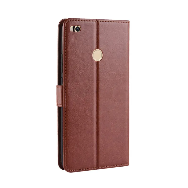 For Xiaomi Mi Max 2 Case Luxury PU Leather Back Cover Max2 Flip Protective Phone Bag Skin Fundas | Мобильные телефоны и