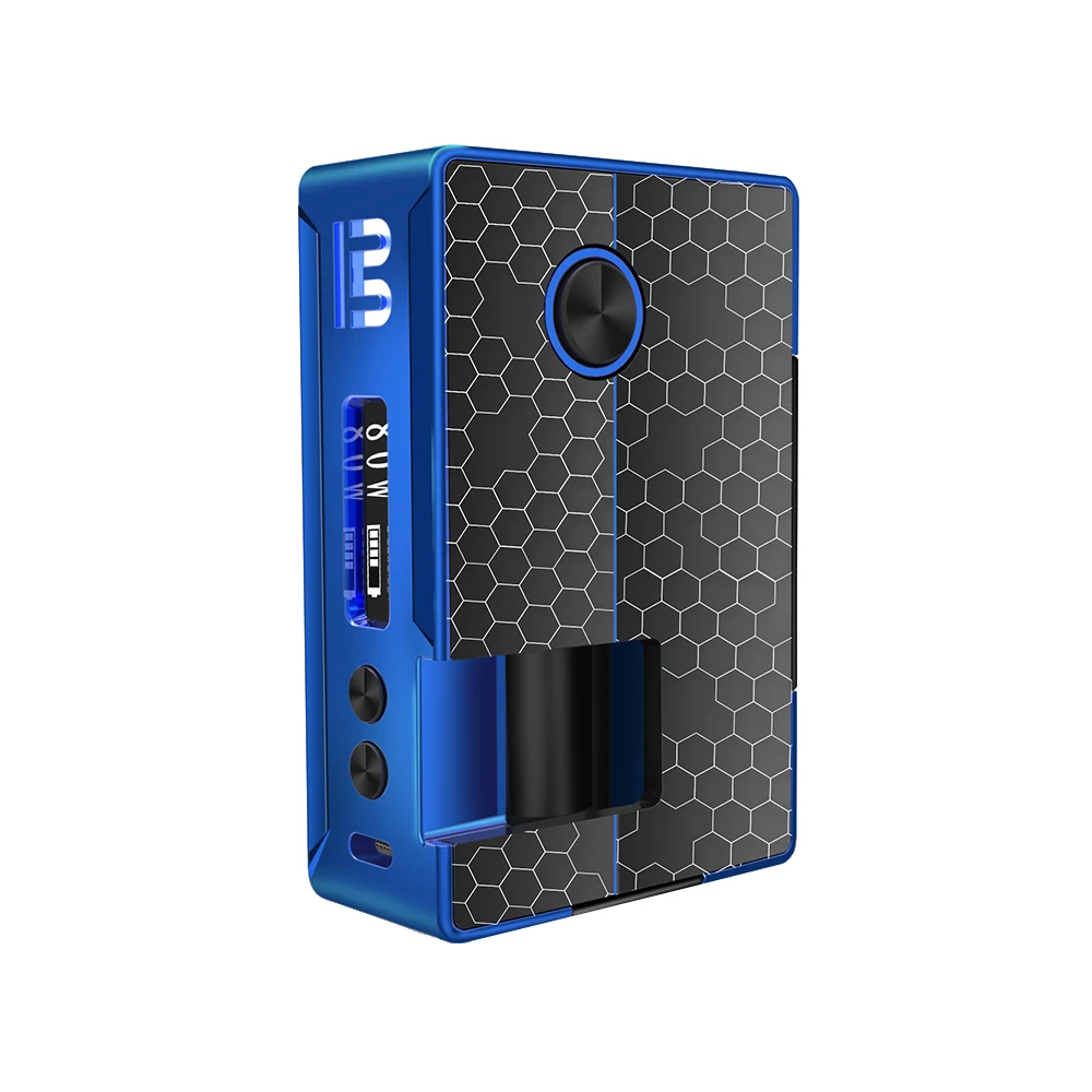 Оригинальный мод Blitz Vigor 81W TC Squonk с силиконовой бутылкой 10 мл и OLED экраном 0 91 дюйма