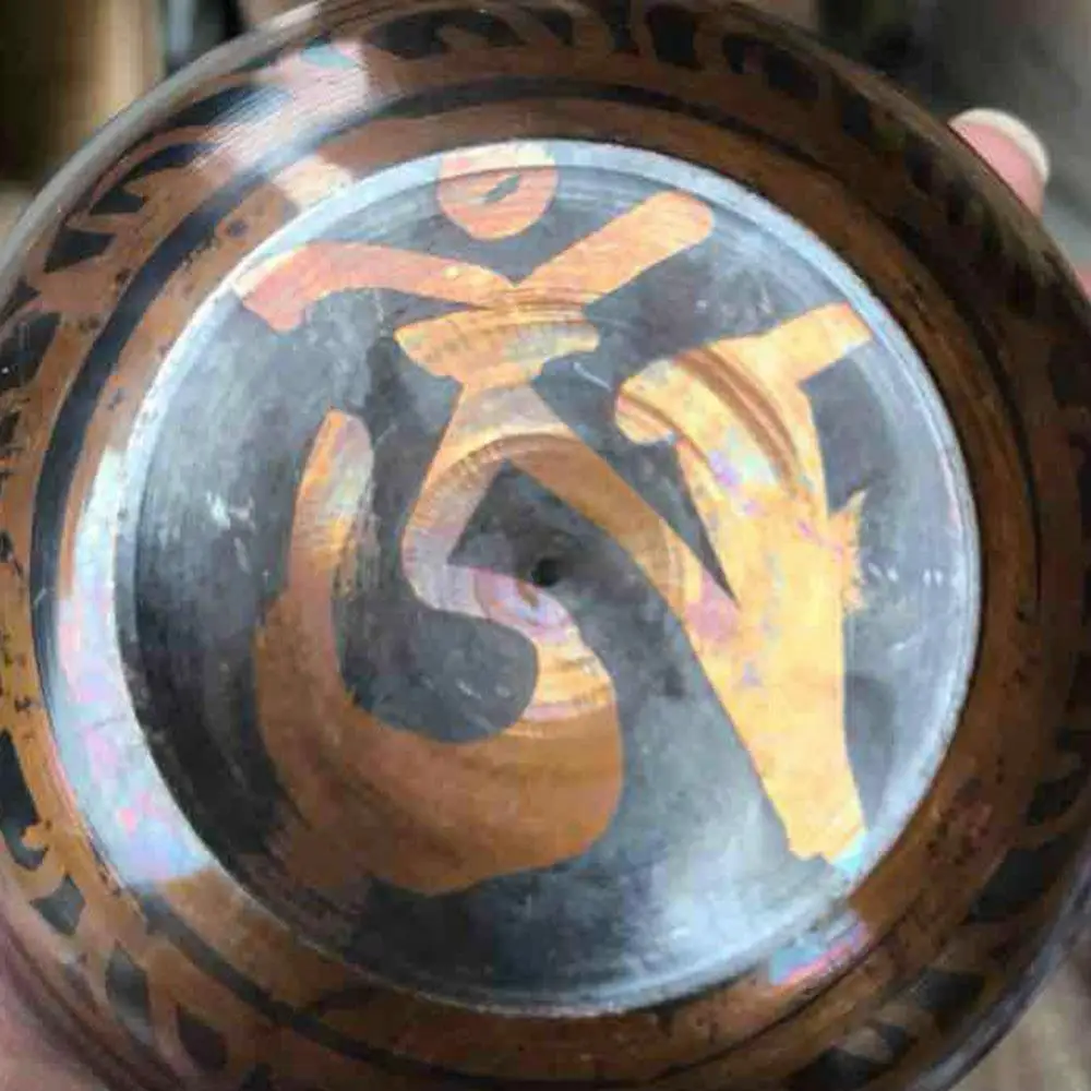 Exquisite Tibetan Bell Metal Singing Bowl Striker Buddhism Buddhist Mediation | Дом и сад