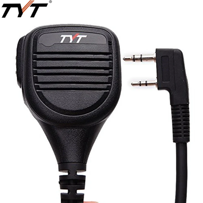 TYT IP54 MD 380 2 PTT удаленный водонепроницаемый плечевой микрофон Микрофон для 390 TH