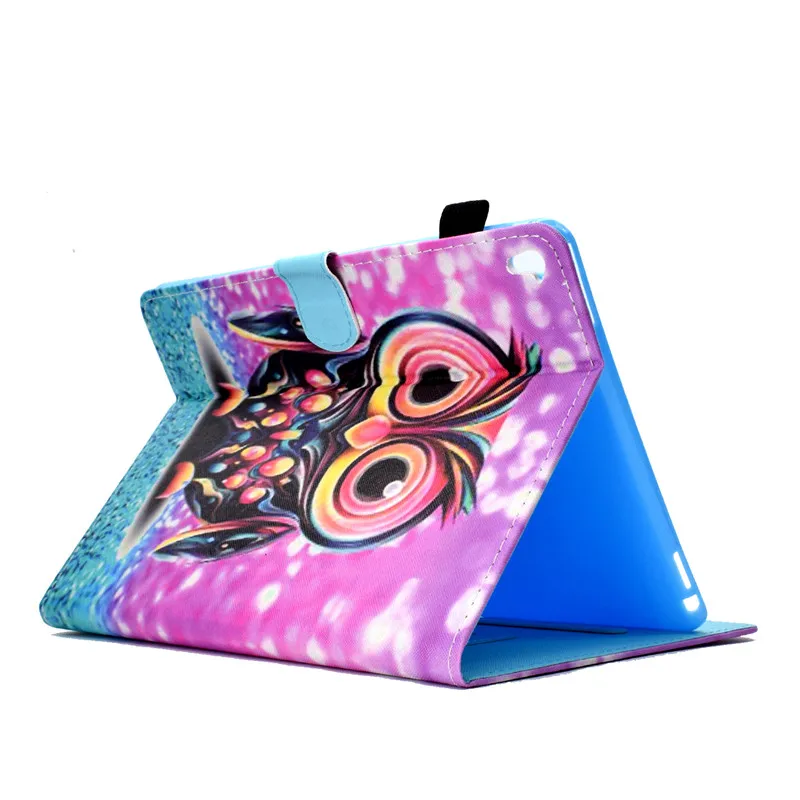 Wekays для IPad Pro 9 7 дюймов мультяшная Сова кожаный флип чехол Coque Apple 2016 планшета