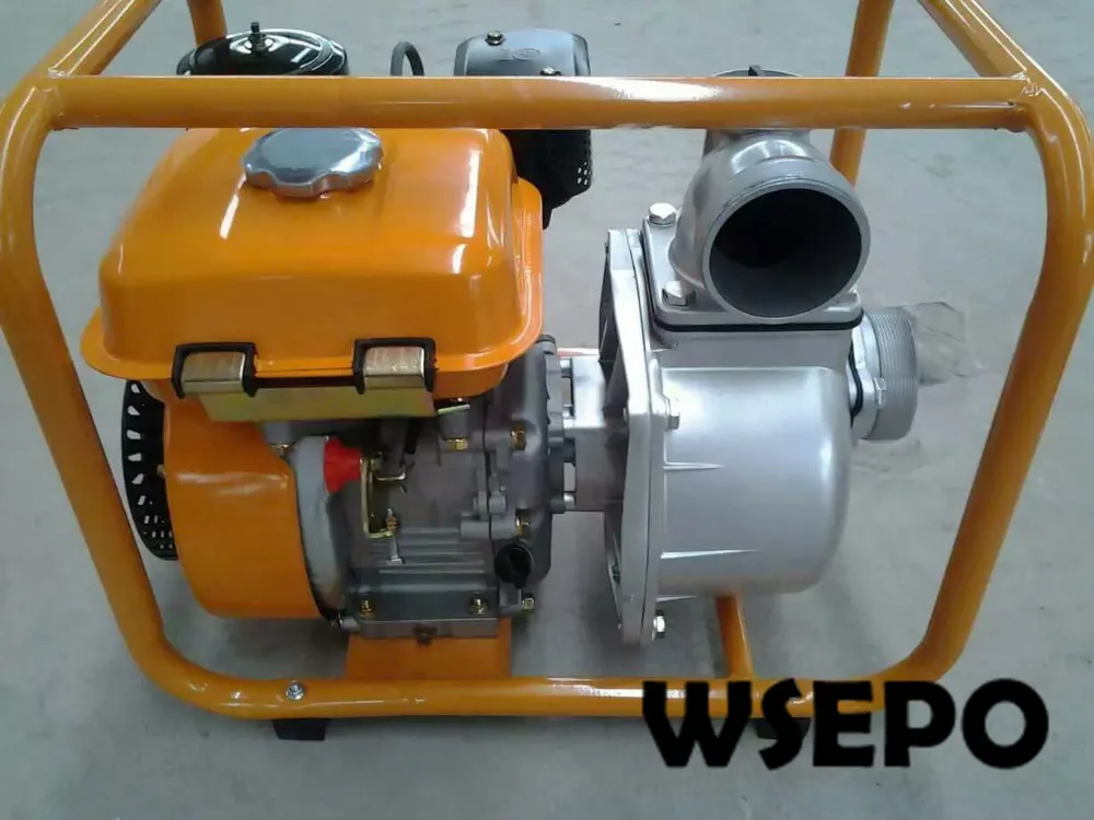 Factory Direct Supply! 4&quot In. Inlet and Outlet Clear Aluminum Water Pump Powered by WSE-168F 196cc 3.5HP Diesel Engine | Обустройство