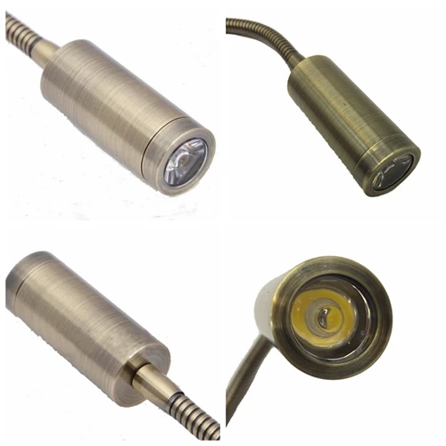 Бронзовая отделка 2 Вт СВЕТОДИОДНЫЕ ПОВОРОТНЫЕ огни для спальни|swing arm light|swing armled