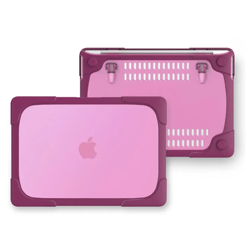 6 Чехол для ноутбука Macbook Air Pro retina 13 чехол для ноутбука с защитой от ударов и держатель для Macbook Air retina, возрастом 11, 12, 13, 15 чехол для ноутбука A1466 A1989 - Цвет: 6